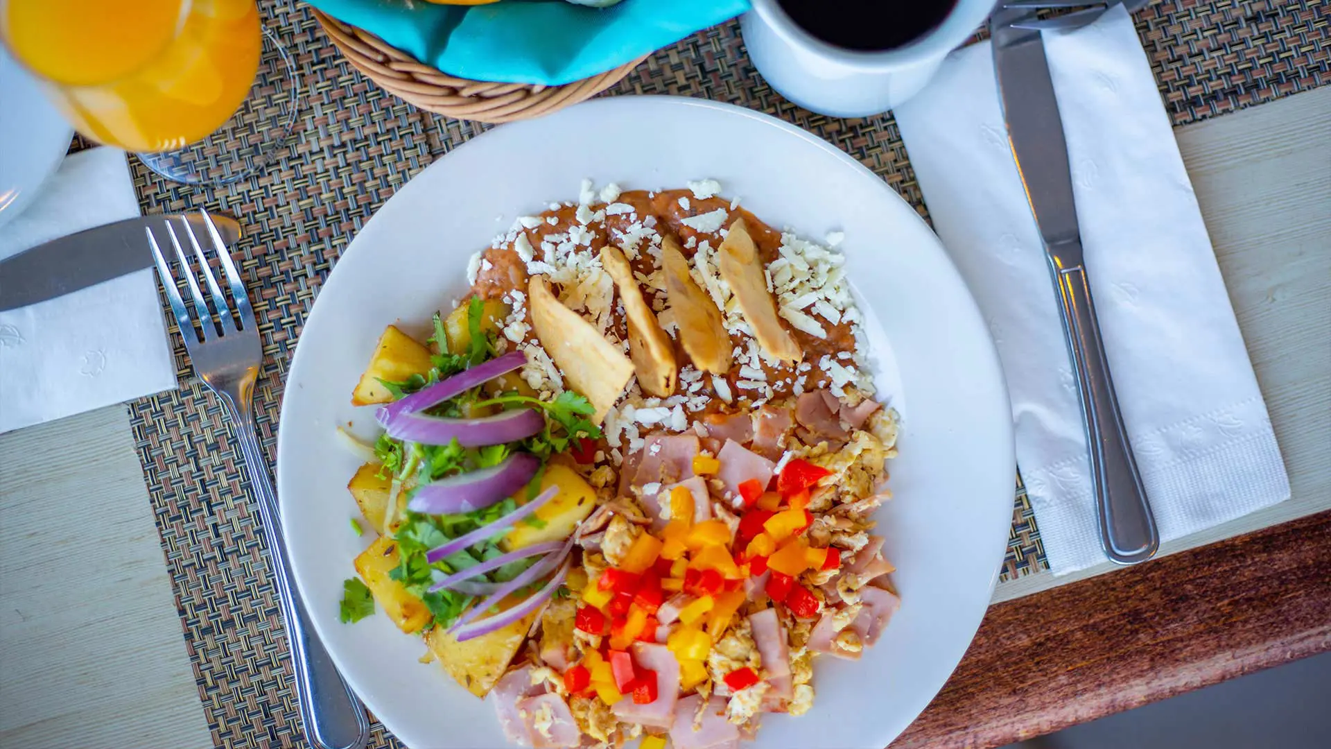 Platillo de desayuno buffet, hotel Star Palace, Mazatlán