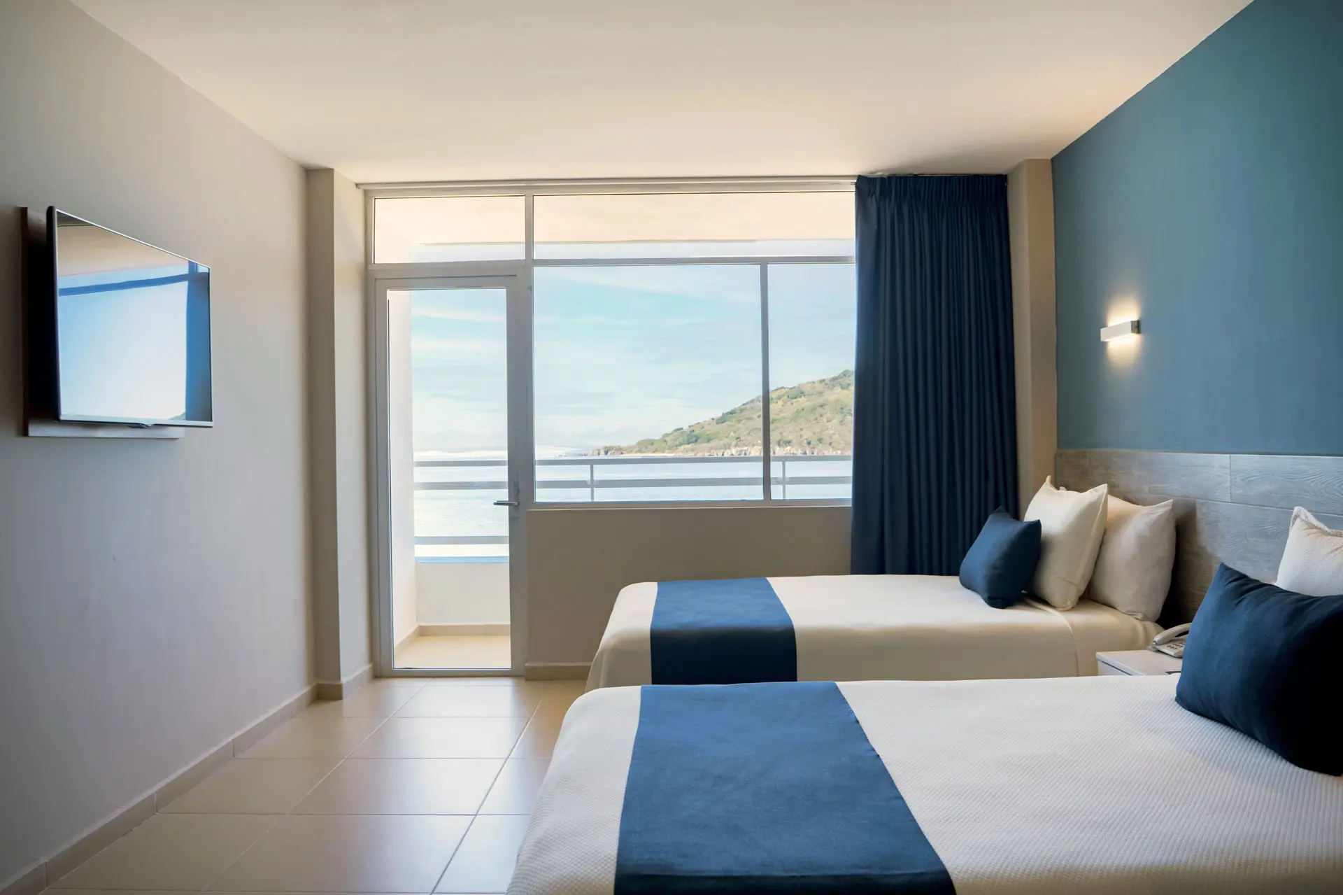 Habitación con vista al mar en Playa Gaviotas Zona Dorada Mazatlan